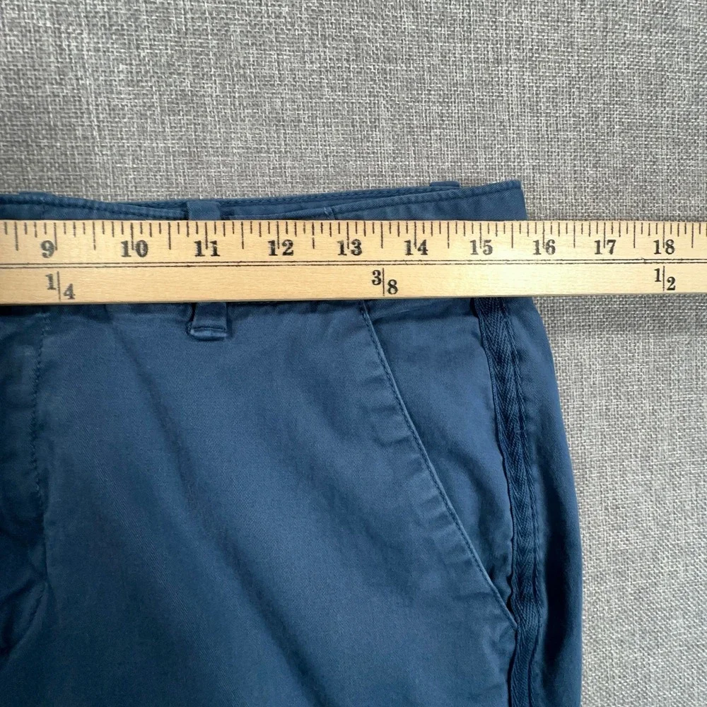 Quince Chino Pants Mens 30x27 Blue Cotton Stretch Straight Leg Office Preppy